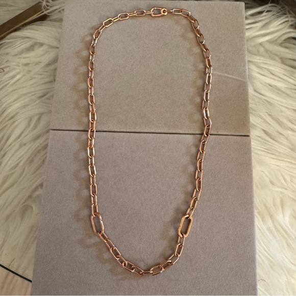 Pandora ME Link Chain Necklace - 14k Rose Gold-Plated - Picture 4 of 7